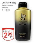 JPS Hair & Body im Angebot bei GLOBUS in Bad Homburg JPS Hair & Body Angebote von John Player Special bei GLOBUS Bad Homburg für 2,99 €