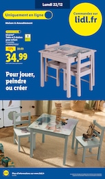 Offre Décoration Table dans le catalogue Lidl du moment à la page 80