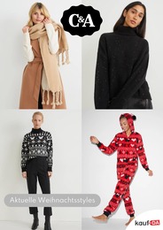 Mode Prospekt von C&A C&A Prospekt: Aktuelle Weihnachtsstyles, 11 Seiten, 15.11.2022 - 20.12.2022