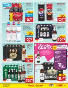 Coca Cola im Netto Marken-Discount Prospekt "Aktuelle Angebote" mit 59 Seiten (Augsburg)