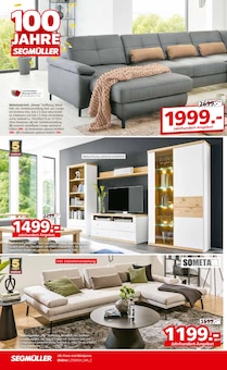 Ecksofa im Segmüller Prospekt "Highlight Angebote" mit 30 Seiten (Mannheim)
