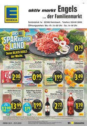 Aktueller EDEKA Supermarkt Prospekt in Heimbach und Umgebung, "Aktuelle Angebote" mit 24 Seiten, 24.11.2025 - 29.11.2025