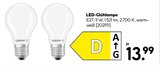 LED-Glühlampe Angebot im Hellweg Prospekt LED-Glühlampe im Hellweg Prospekt zum Preis von 13,99 €
