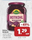 Rotkohl im Angebot bei combi in Hannover Rotkohl Angebote von Kühne bei combi Hannover für 1,29 €