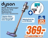 Akku Staubsauger Cyclone V10 Submarine im Angebot bei expert in Siegen Akku Staubsauger Cyclone V10 Submarine Angebote von dyson bei expert Siegen für 369,00 €