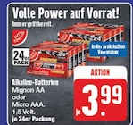 Mignon AA oder Micro AAA Angebote von GUT & GÜNSTIG bei EDEKA Fürth für 3,99 €