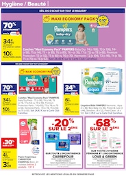Prix et réduction Bébé dans le prospectus Carrefour en cours Offre Bébé dans le catalogue Carrefour du moment à la page 59