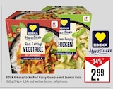 Aktuelles Herzstücke Red Curry Gemüse mit Jasmin Reis Angebot bei Marktkauf in Freiburg (Breisgau) ab 2,99 €