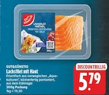 Lachsfilet mit Haut von GUT&GÜNSTIG für 5,79 € bei E center im Angebot Lachsfilet mit Haut von GUT&GÜNSTIG im aktuellen E center Prospekt