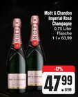 Imperial Rosè Champagne Angebote von Moët & Chandon bei E center Weiden für 47,99 €