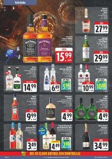 Jack Daniels im EDEKA Prospekt "Wir lieben Lebensmittel!" mit 28 Seiten (Bayreuth)