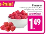 Himbeeren im EDEKA Prospekt Himbeeren von im aktuellen EDEKA Prospekt für 1,49 €