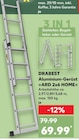 Aluminium-Gerüst ARD 2x6 HOME Angebote von DRABEST bei Kaufland Monheim für 69,99 €