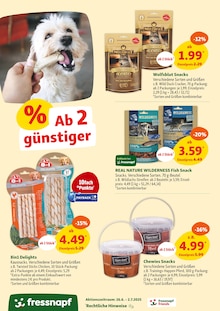Cracker im Fressnapf Prospekt "Heiße Deals für heiße Tage" mit 14 Seiten (Bochum)