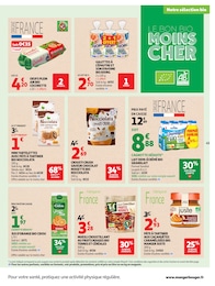 Prix et réduction Lait Bio dans le prospectus Auchan Hypermarché en cours Offre Lait Bio dans le catalogue Auchan Hypermarché du moment à la page 45