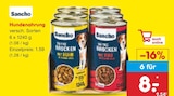 Hundenahrung im Angebot bei Netto Marken-Discount in Heidenheim Hundenahrung Angebote von Sancho bei Netto Marken-Discount Heidenheim für 1,59 €