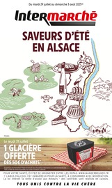 Prospectus Intermarché à Ensisheim, "SAVEURS D'ÉTÉ EN ALSACE", 4 pages de promos valables du 29/07/2025 au 03/08/2025