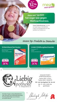 mea - meine apotheke Prospekt der Woche "Unsere Dezember-Angebote" Seite 1, 01.12.2025 bis 31.12.2025 für Kaiserslautern Aktueller mea - meine apotheke Prospekt "Unsere Dezember-Angebote" Seite 1 von 4 Seiten für Kaiserslautern