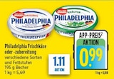 diska Bad Klosterlausnitz - Frischkäse Angebot im Prospekt Frischkäse bei diska im Bad Klosterlausnitz Prospekt für 0,99 €