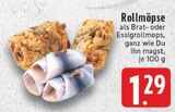 Rollmöpse Bratrollmops Angebote bei E center Moers für 1,29 €