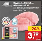 Bayerische Hähnchen-Minuten­schnitzel Angebote von GUT PONHOLZ bei Netto Marken-Discount Ulm für 3,79 €