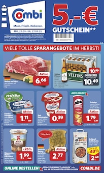 Aktueller combi Prospekt "Markt - Angebote" Seite 1 von 34 Seiten für Verl