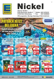 EDEKA Prospekt für Köln: "Aktuelle Angebote", 28 Seiten, 20.01.2025 - 25.01.2025