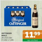 Malz im Angebot bei Getränke A-Z in Oranienburg Malz Angebote von Oettinger bei Getränke A-Z Oranienburg für 0,69 €