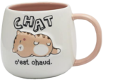 Mug relief en promo chez Maxi Bazar Mug relief dans le catalogue Maxi Bazar