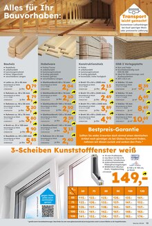 Holz im Globus-Baumarkt Prospekt "Immer eine Idee besser" mit 21 Seiten (Saarbrücken)