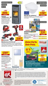 Bohrmaschine im toom Baumarkt Prospekt "Respekt, wer's selber macht." mit 16 Seiten (Salzgitter)