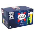 Bière Blonde 1664 en promo chez Auchan Hypermarché Saint-Nazaire à 10,80 €