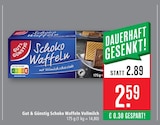 Schoko Waffeln Vollmilch Angebote von Gut & Günstig bei Marktkauf Stuttgart für 2,59 €