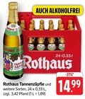 Tannenzäpfle - Rothaus en promo chez EDEKA Colmar à 14,99 €