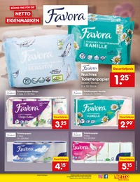 Netto Marken-Discount Feuchtes Toilettenpapier im Prospekt 