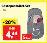 Aktuelle Bekleidung Angebote bei Thomas Philipps in Mülheim (Ruhr) Aktuelles Gästepantoffel-Set Angebot bei Thomas Philipps in Mülheim (Ruhr) ab 4,44 €