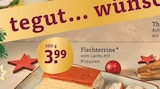 Aktuelles Fischterrine vom Lachs mit Pistazien Angebot bei tegut in Erfurt ab 3,99 €