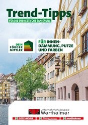 Aktueller Götz + Moriz Baumarkt Prospekt in Wehr und Umgebung, "Trend-Tipps FÜR DIE ENERGETISCHE SANIERUNG" mit 7 Seiten, 01.11.2024 - 10.11.2024