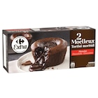 Moelleux au chocolat noir congelé - CARREFOUR EXTRA - Carrefour Market à Tourcoing Moelleux au chocolat noir congelé - CARREFOUR EXTRA en promo chez Carrefour Market Tourcoing à 2,19 €