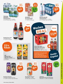 Cola im aktuellen tegut Prospekt (Jena) Cola im tegut Prospekt "tegut… gute Lebensmittel" mit 23 Seiten (Jena)