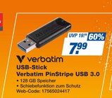 USB-Stick PinStripe USB 3.0 im Angebot bei expert in Gifhorn USB-Stick PinStripe USB 3.0 Angebote von Verbatim bei expert Gifhorn für 7,99 €