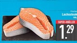 Frisches Lachssteak im EDEKA Prospekt Frisches Lachssteak im aktuellen EDEKA Prospekt für 1,29 €
