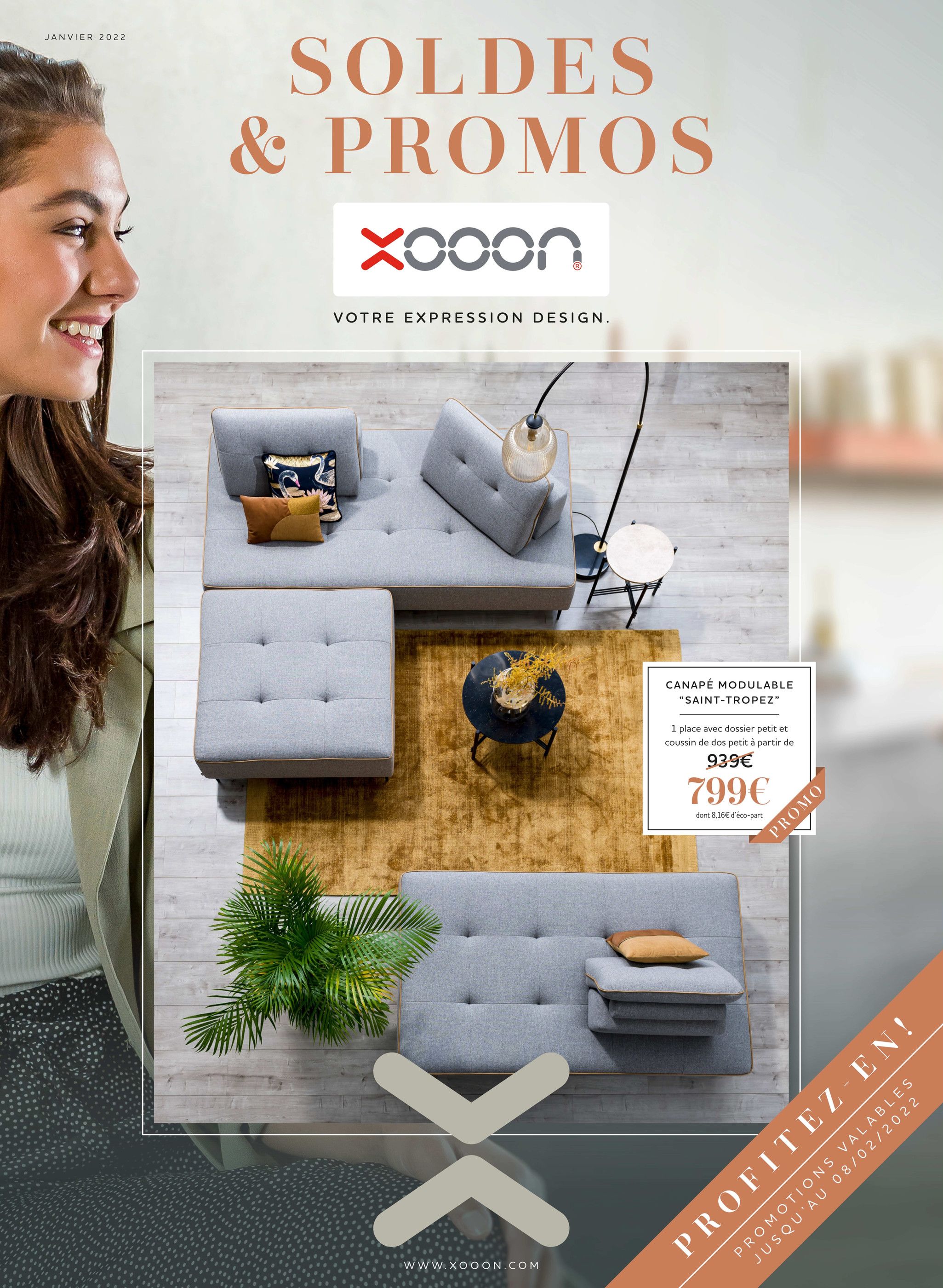 Catalogue Xooon à Ermont, avec 6 pages Prospectus Xooon à Ermont, "Soldes & Promos", 6 pages, 12/01/2022 - 08/02/2022