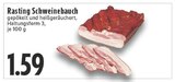 Schweinebauch im Angebot bei EDEKA in Coesfeld Schweinebauch Angebote von Rasting bei EDEKA Coesfeld für 1,59 €