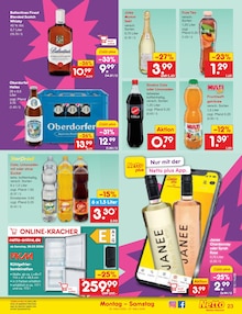 Kühlschrank im Netto Marken-Discount Prospekt "Aktuelle Angebote" mit 60 Seiten (Goslar)