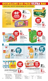 Prix et réduction Réfrigérateur dans le prospectus Super U en cours Offre Réfrigérateur dans le catalogue Super U du moment à la page 15