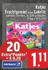 Fruchtgummi oder Lakritz bei EDEKA im Prospekt "" für 1,11 €