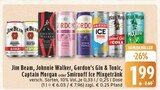 Mixgetränk Angebote von Jim Beam, Johnnie Walker, Gordon's, Captain Morgan, Smirnoff bei E center Bornheim für 1,99 €