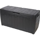 Coffre de rangement Hollywood - KETER en promo à 24,99 € chez Carrefour Coffre de rangement Hollywood - KETER dans le catalogue Carrefour