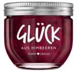 süße Aufstriche aus Himbeeren im Angebot bei E center in Filderstadt süße Aufstriche aus Himbeeren Angebote von Glück bei E center Filderstadt für 2,49 €